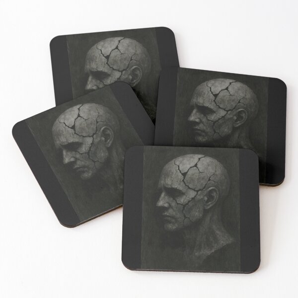 Item preview, Exploding skull with glass shards designed and sold by Uglyandcute.