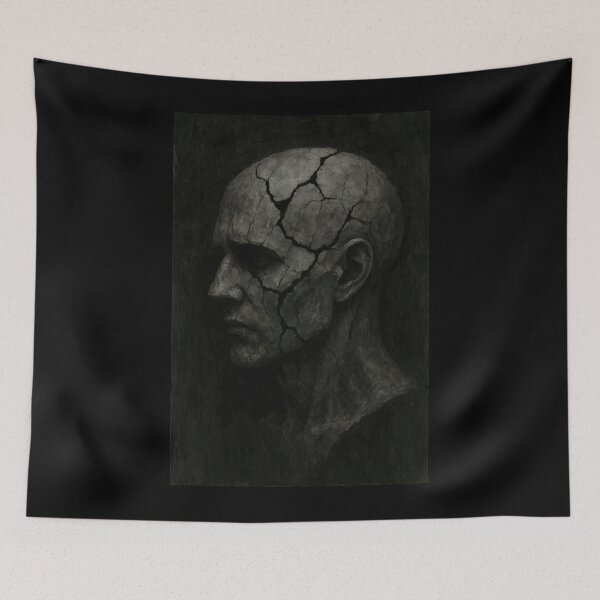 Item preview, Exploding skull with glass shards designed and sold by Uglyandcute.