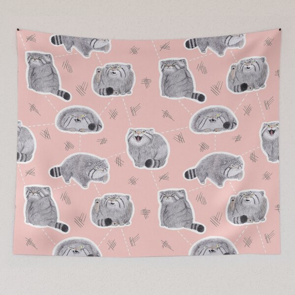 Item preview, Pudgy Pallas' Cats designed and sold by emseeitch.