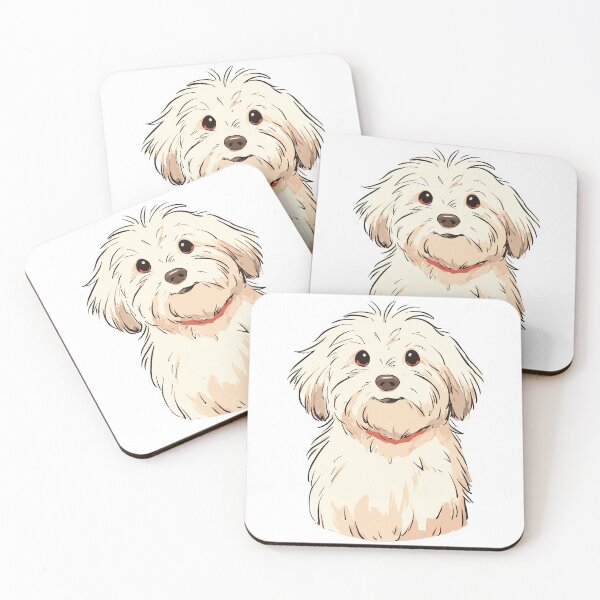 Item preview, Tiny Maltese Dog designed and sold by bapupa.
