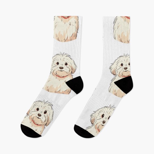 Item preview, Tiny Maltese Dog designed and sold by bapupa.