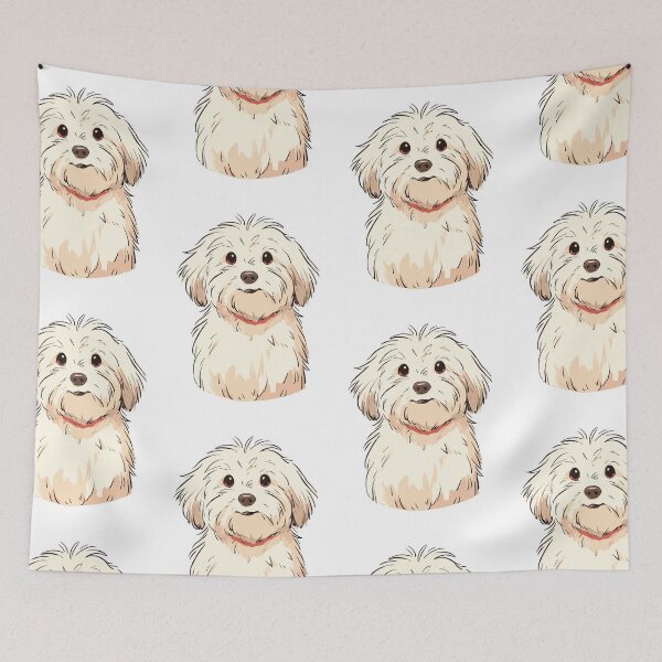 Item preview, Tiny Maltese Dog designed and sold by bapupa.
