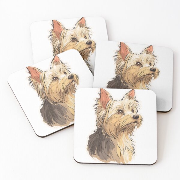 Item preview, Tiny Yorkshire Terrier Dog designed and sold by bapupa.
