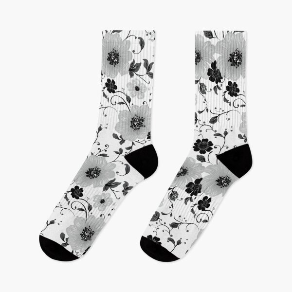 Item preview, Elegant Monochrome Floral designed and sold by Jonaree Art Design.
