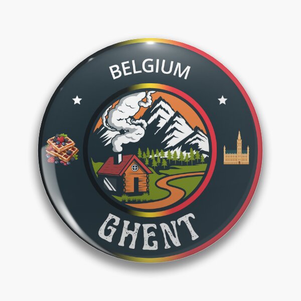 Item preview, Ghent Belgium Emblem designed and sold by World Designs.