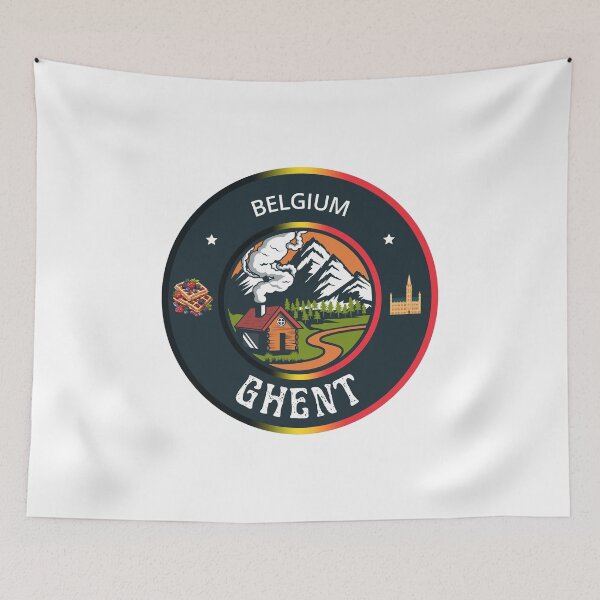 Item preview, Ghent Belgium Emblem designed and sold by World Designs.