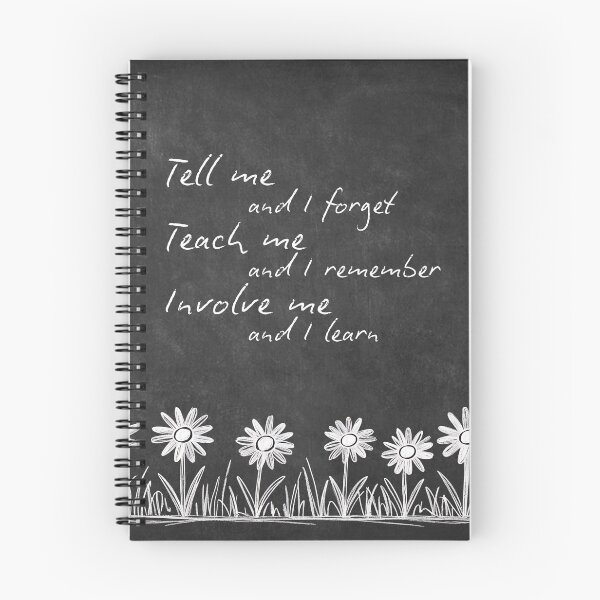 Item preview, Chalk Board Doodle Art Daisy Flowers Teaching Quote designed and sold by TackyTime.