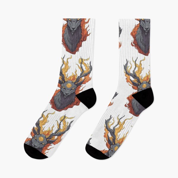 Item preview, Graceful Japanese Deer Art designed and sold by bapupa.