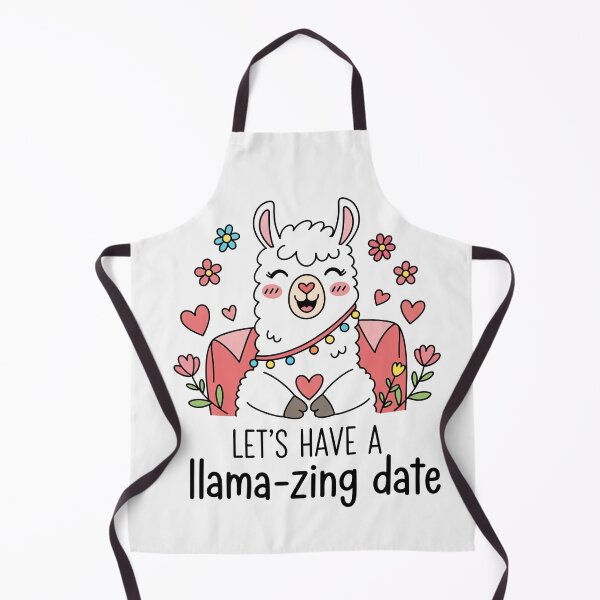 Item preview, Let's Have A Llama-Zing Date designed and sold by Owcomm.