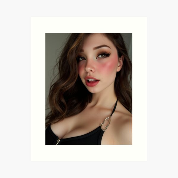 Item preview, Soft Glam Beauty Portrait with Rosy Blush Makeup designed and sold by elglotonmusical.