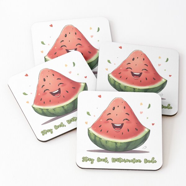 Item preview, Funny Summer Watermelon – Stay Cool, Dude designed and sold by Pixel--Threads.