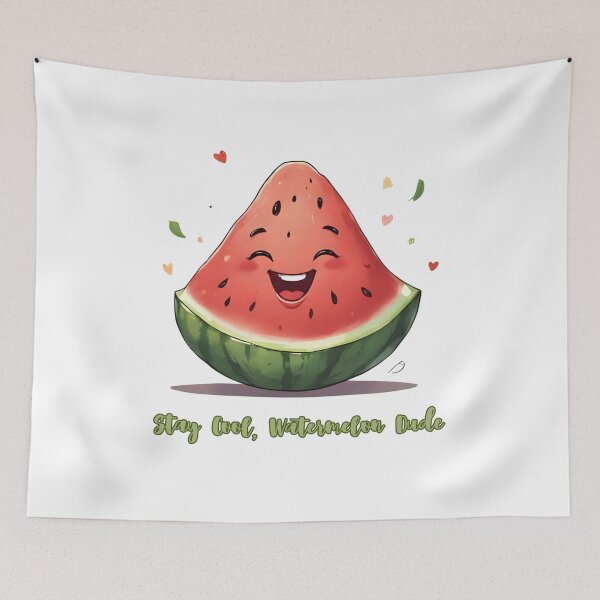 Item preview, Funny Summer Watermelon – Stay Cool, Dude designed and sold by Pixel--Threads.