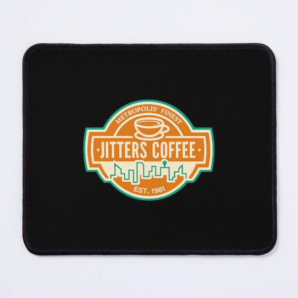 Item preview, Jitters Coffee Screen Accurate Retro Metropolis Shop Logo Newsroom designed and sold by w1ckerman.