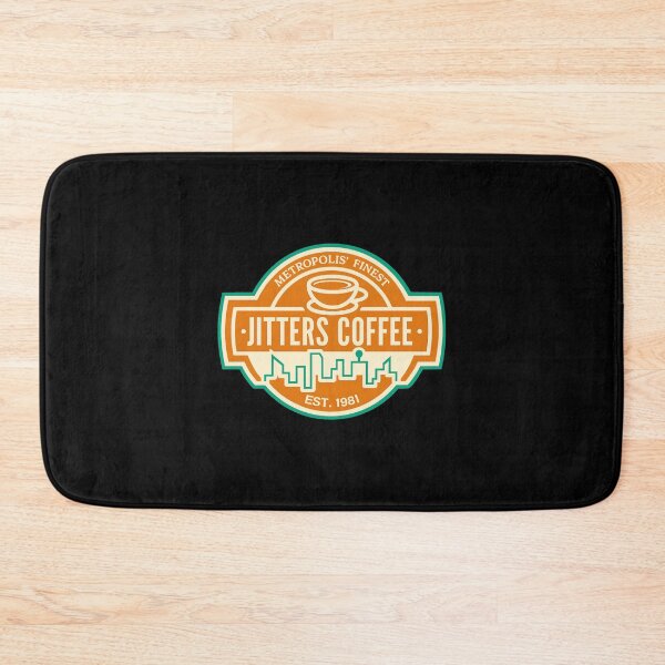 Item preview, Jitters Coffee Screen Accurate Retro Metropolis Shop Logo Newsroom designed and sold by w1ckerman.