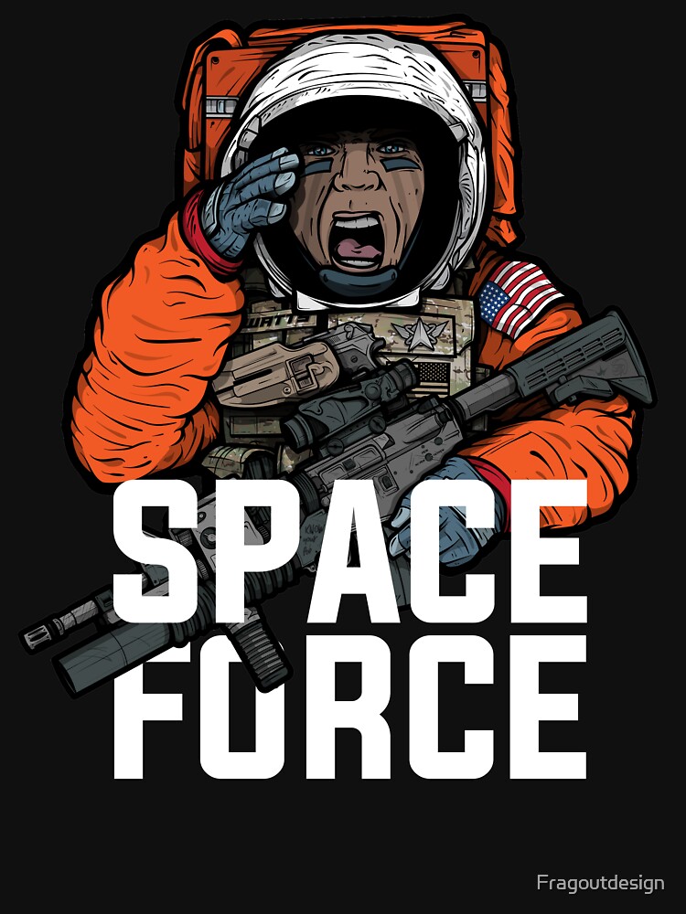 Space Force Combat Astronaut T-Shirt Space Force Combat Astronaut T-Shirt