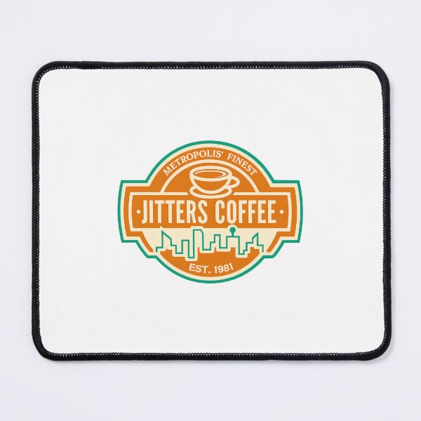 Item preview, Jitters Coffee Screen Accurate Retro Metropolis Shop Logo Newsroom designed and sold by w1ckerman.