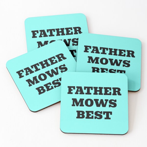 Item preview, Father Mows Best designed and sold by WakeNBake-Tees.