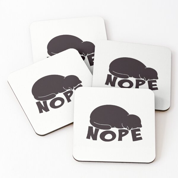 Item preview, NOPE BLACK CAT designed and sold by InGFocus.