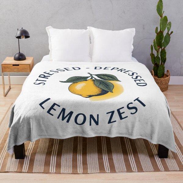Item preview, Stressed - Depressed - Lemon Zest designed and sold by aidenpier.