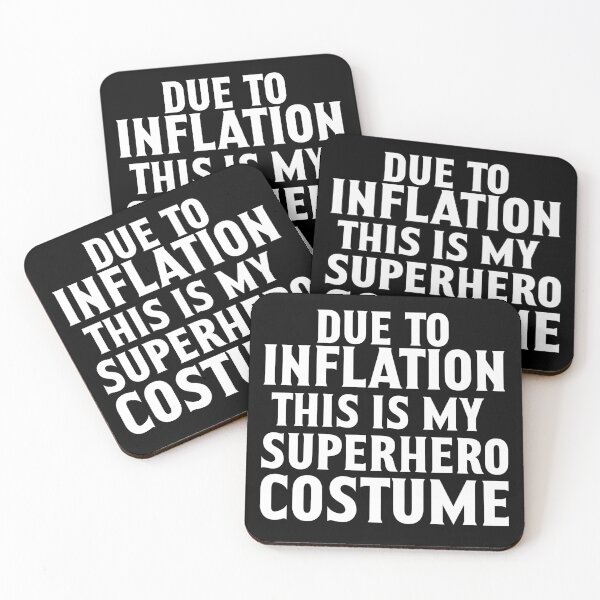 Item preview, Due To Inflation This Is My Superhero Costume designed and sold by khallidaart.