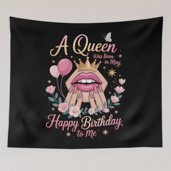 Item preview, A Queen Was Born In May designed and sold by aidenpier.