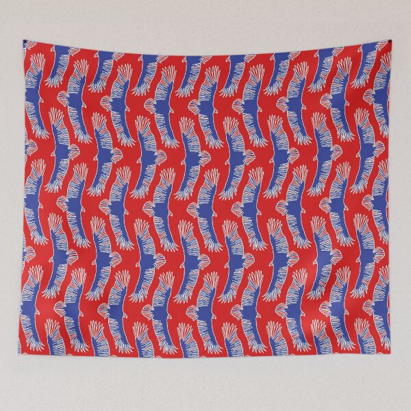 Item preview, Condor Chileno Red White and Blue  designed and sold by FrancesPoff.