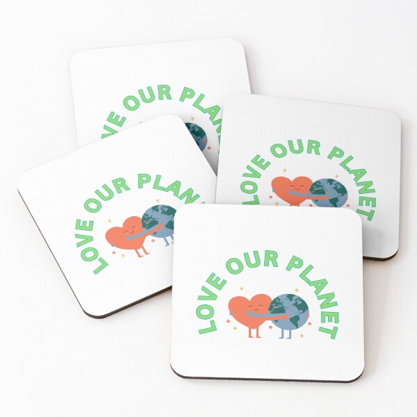 Item preview, Love Our Planet Earth Illustration designed and sold by TrendingJoyPicks.