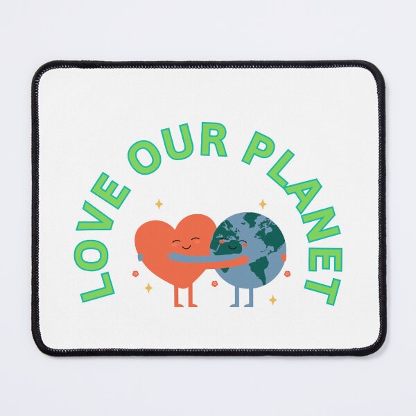 Item preview, Love Our Planet Earth Illustration designed and sold by TrendingJoyPicks.