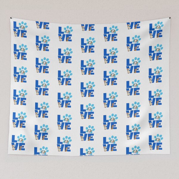 Item preview, Bluer than Blue Collection - LOVE Dog designed and sold by Dailywalker22.