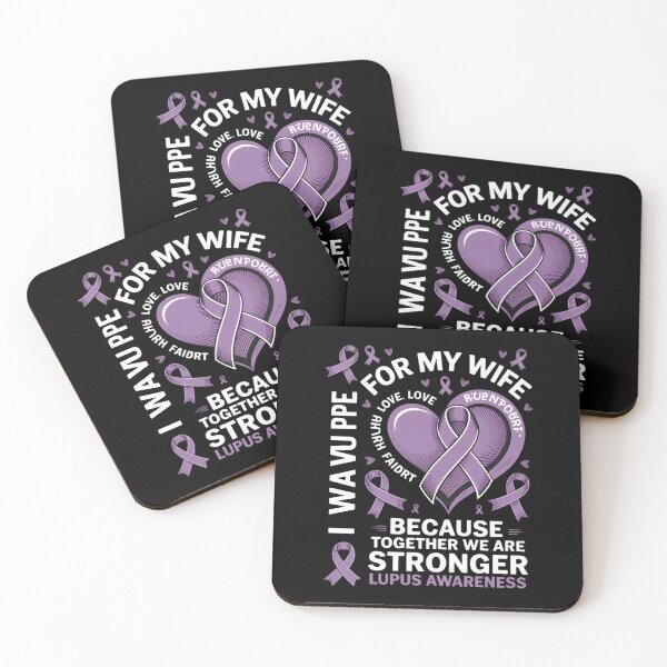 Item preview, I Wear Purple For My Wife Lupus Awareness designed and sold by tearbytea.