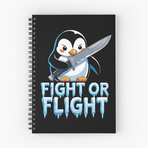 Item preview, Political Protest Pro Democracy Immigration Funny Penguin Meme Fight Or Flight USA Riots designed and sold by Zayavca.