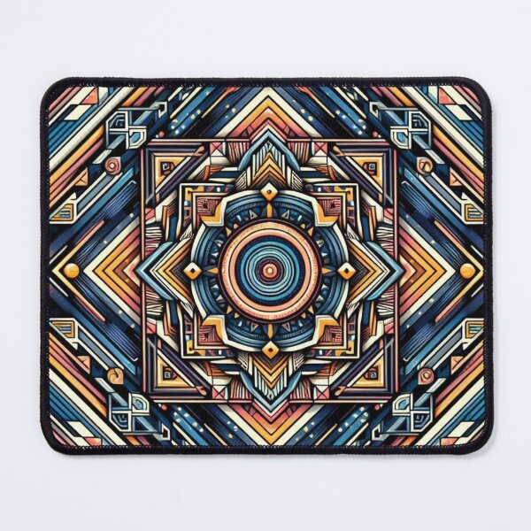 Item preview, Colorful geometric decorative pattern designed and sold by Dogandesighn.