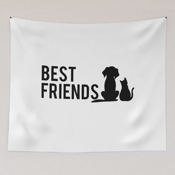 Item preview, Best Friends- Every Dog and cat Are My Friend designed and sold by Al Collections.