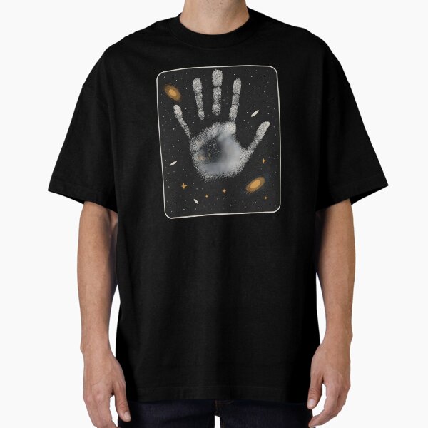 Item preview, Galactic Handprint Cosmic Universe Art, Love Space designed and sold by dukito.