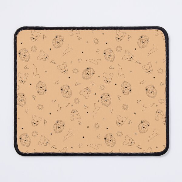 Item preview, Celestial Leo Star Sign Pattern Design - Leo Orange designed and sold by Trends&JCreative.