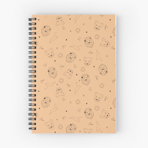 Item preview, Celestial Leo Star Sign Pattern Design - Leo Orange designed and sold by Trends&JCreative.