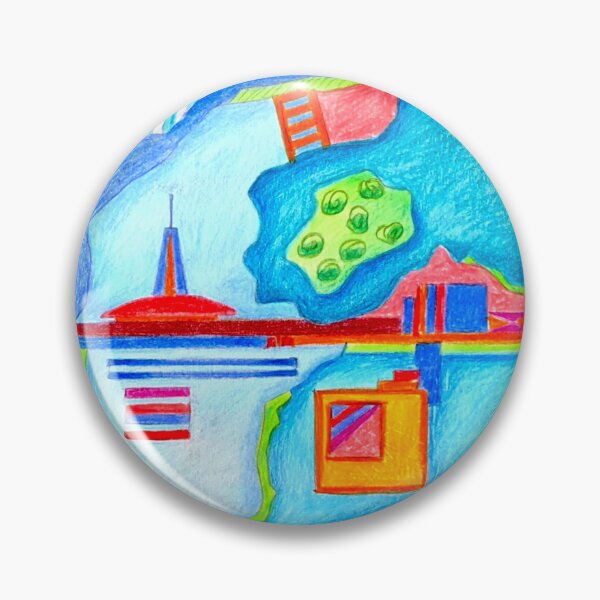 Item preview, Arrival in the new city. Abstract designed and sold by Tereza Pilar  Art.