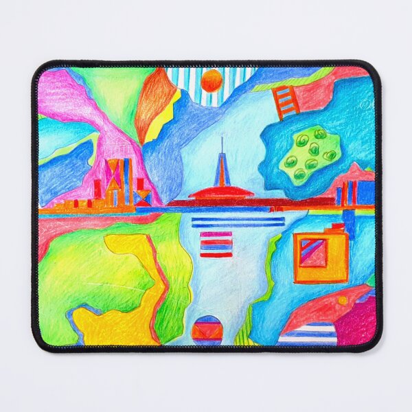 Item preview, Arrival in the new city. Abstract designed and sold by Tereza Pilar Art.