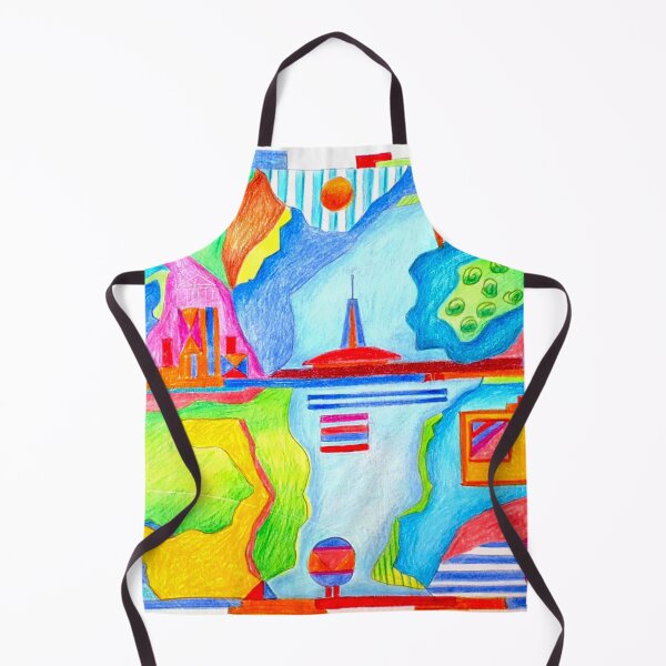 Item preview, Arrival in the new city. Abstract designed and sold by Tereza Pilar Art.
