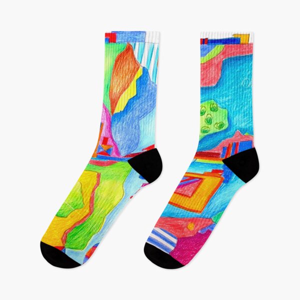 Item preview, Arrival in the new city. Abstract designed and sold by Tereza Pilar  Art.