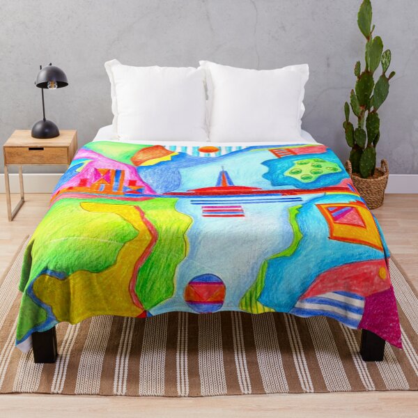 Item preview, Arrival in the new city. Abstract designed and sold by Tereza Pilar  Art.