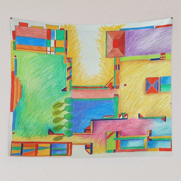 Item preview, roads to sunshine. abstract designed and sold by Tereza Pilar  Art.