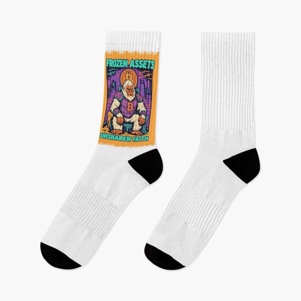 Item preview, Frozen Assets – Bitcoin Yeti Faith Design designed and sold by BitCrop.