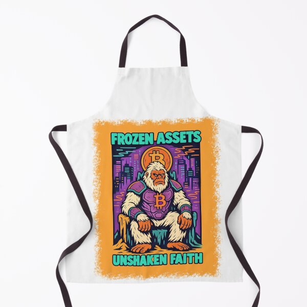 Item preview, Frozen Assets – Bitcoin Yeti Faith Design designed and sold by BitCrop.