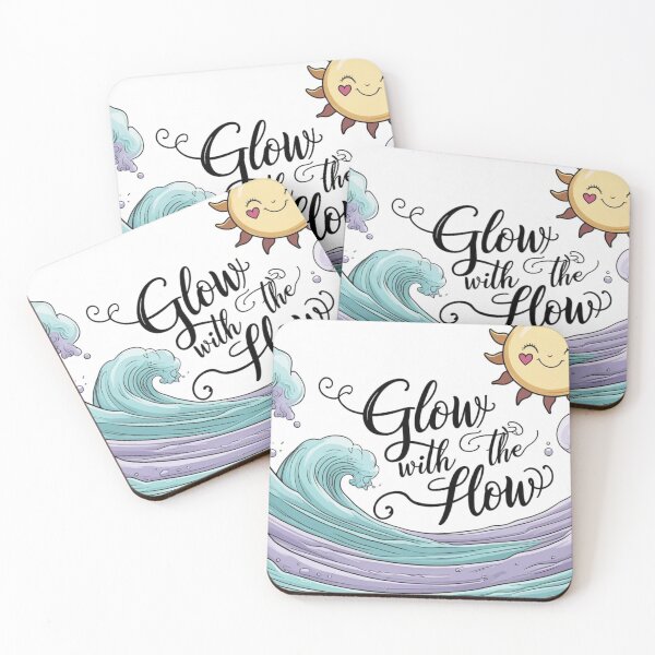 Item preview, Glow with the Flow, Kawaii Summer T-Shirt designed and sold by InfinityTrends.