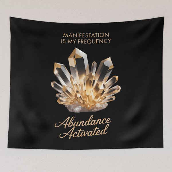 Item preview, Manifestation Is My Frequency - Citrine Crystal designed and sold by tearbytea.
