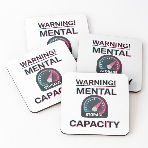 Item preview, Mental Capacity Storage Humor designed and sold by tearbytea.