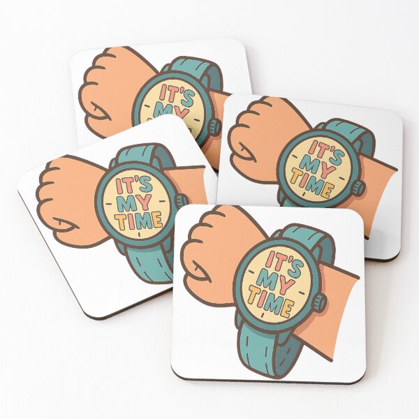 Item preview,  It’s My Time – Motivational Cartoon Watch Design designed and sold by IkwtWear.