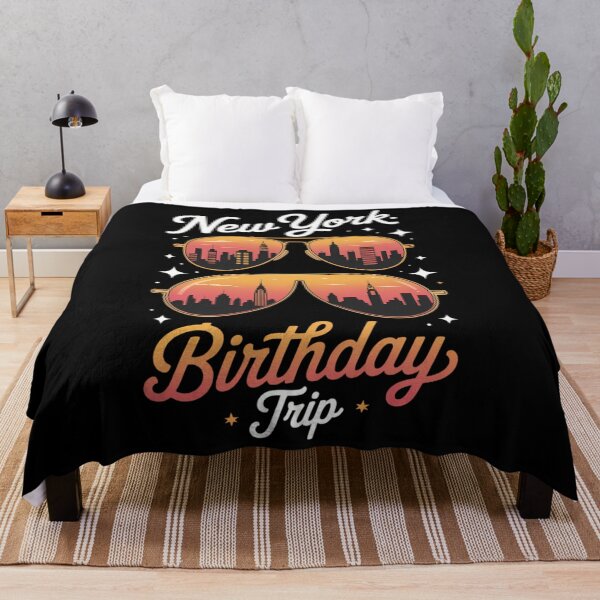 Item preview, NYC Skyline Birthday New York Trip Celebration designed and sold by tearbytea.