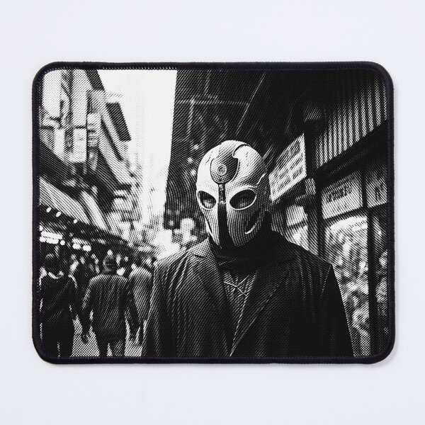 Item preview, Silent super hero step into the shadows of the city wrestler's mask designed and sold by Absyntart.